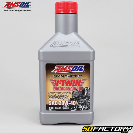 Aceite de motor Amsoil V-Twin 4% Sintético 20ml