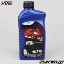 Olio motore 4T 10W60 ELF Moto 4 Race 100% sintetico 1L