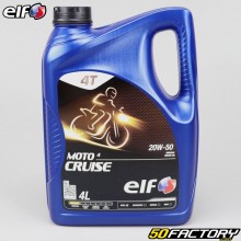 Olio motore 4T 20W50 ELF Moto 4 Cruise minerale 4L
