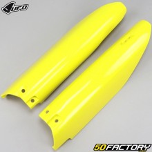 Protèges fourche Suzuki RM, RM-Z 125, 250, 450 (depuis 2007) UFO jaunes
