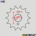 Sprocket 14 teeth 520 Honda TRX 400, XR 600 R and Polaris Predator 500 Afam