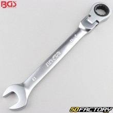 Llave combinada de carraca articulada BGS de 17 mm