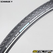 Neumático de bicicleta 700x28C (28-622) Schwalbe Marathon GreenGuard bordes reflectantes