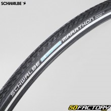 Bicycle tire 700x23C (23-622) Schwalbe Marathon GreenGuard reflective stripes