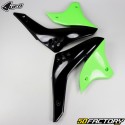 Carenados delanteros Kawasaki KXF 450 (2006 - 2008) UFO verde y negro