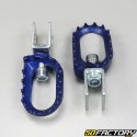 Suportes para os pés Derbi,  Gilera,  Aprilia... MX azul