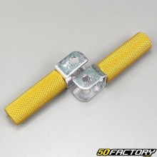 Suporte para os pés / Pousa-pés dianteiros Rieju Mrt, Mrx, Smx, Rrx, Tango SMX amarelo