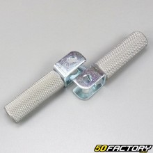 Estribo reposapiés delantero Rieju Mrt, Mrx, Smx, Rrx, Tango SMX gris