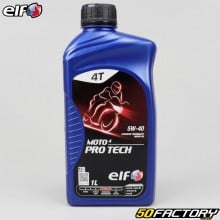 Olio motore 4T 5W40 ELF Moto 4 Pro Tech semi-sintetico 1L