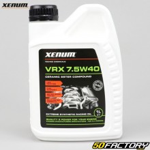 Huile moteur 4T 7.5W40 blanche Xenum VRX 100% synthèse 1L