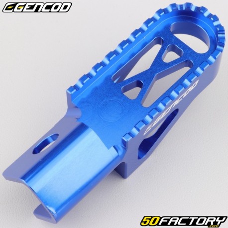 Apoio para os pés dianteiro direito Derbi Senda,  Gilera SMT,  Aprilia SX ... Gencod azul