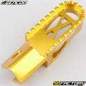 Apoio para os pés dianteiro direito Derbi Senda, Gilera SMT, Aprilia SX ... Gencod dourado