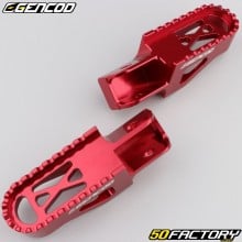 Suporte para os pés / Pousa-pés dianteiros Beta RR 50 Gencod vermelho