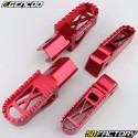 Pedane anteriori e posteriori Derbi Senda,  Gilera SMT,  Aprilia SX ... Gencod rosso