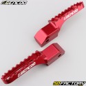 Front and rear foot pegs Beta RR 50 Gencod red