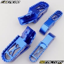 Front and rear footrests Sherco SE-R, SM-R... Gencod blue