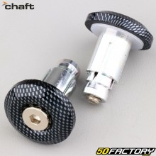 Chaft carbon handlebar end caps