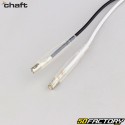 2 adaptadores de sinal de mudança de fio com resistor para Triumph Chaft (Pacote 2)