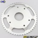 Rear sprocket 53 teeth steel 420 Derbi Senda,  Fenix  50  Afam gray