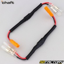 Adaptadores de señal de giro de cable con resistencia para Honda Chaft (paquete de XNUMX)