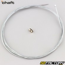 Kit di riparazione del cavo del gas, startuniversale per moto, scooter, ciclomotore... (senza guaina, con fermacavo) Chaft (2.50 metri)