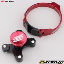 Bloque de horquilla Ø58.4 mm 1 posición Husqvarna TC, FC, KTM SX, SX-F 250, 350... Scar rojo