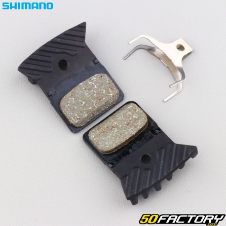 Bicycle resin brake pads with Shimano fins L05A