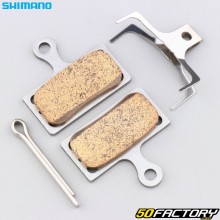 Pastilhas de freio de bicicleta de metal sinterizado Shimano G04S