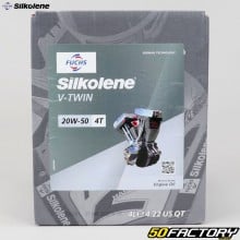 Aceite de motor XNUMXT XNUMXWXNUMX Silkolene V-Twin XNUMXL (Bib Bag in Box)