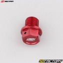 Bujão de drenagem KTM SX 125, 150, 250, 300 (desde 2003)... Scar vermelho