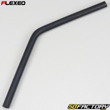 Elbow rubber hose 45° Ø10 mm Flexeo black