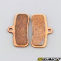 Brake pads sintered metal bicycle type Shimano Saint (2009), Zee