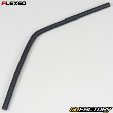 Elbow rubber hose 45° Ø6 mm Flexeo black