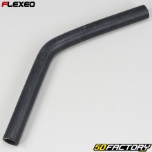 Elbow rubber hose 45° Ø20 mm Flexeo black