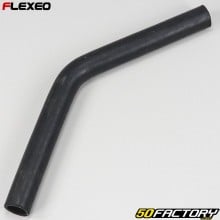 Elbow rubber hose 45° Ø25 mm Flexeo black