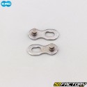 KMC silver 6 - 7 - 8 speed bicycle chain quick release