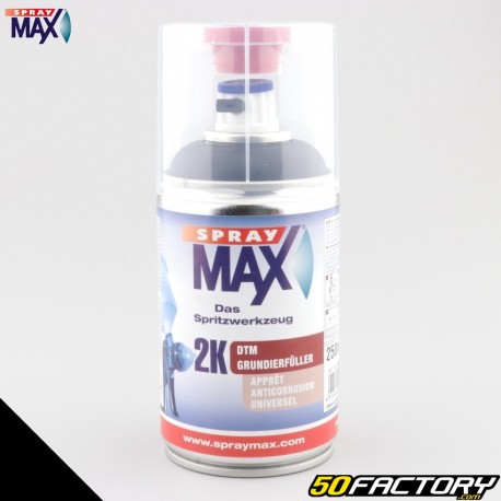 DTM Primer Professional Grade 2K Spray Max Black 250ml