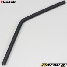 Elbow rubber hose 45° Ø8 mm Flexeo black