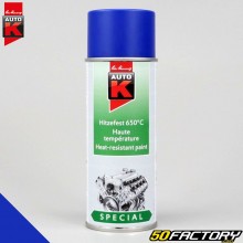 Peinture haute température 650°C Auto-K bleu 400ml