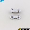 KMC Snap-On 1-speed bicycle chain quick release silver