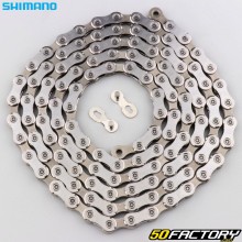 Corrente de bicicleta Shimano SLX CN-M12 126 velocidades e 7100 elos
