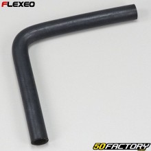 Elbow rubber hose 90° Ø19 mm Flexeo black