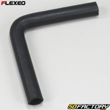 Elbow rubber hose 90° Ø25 mm Flexeo black
