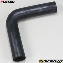 Elbow rubber hose 90° Ø38 mm Flexeo black