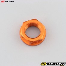 Porca da coluna de direção superior KTM SX 65, 85 ... (desde 2006) Scar Laranja