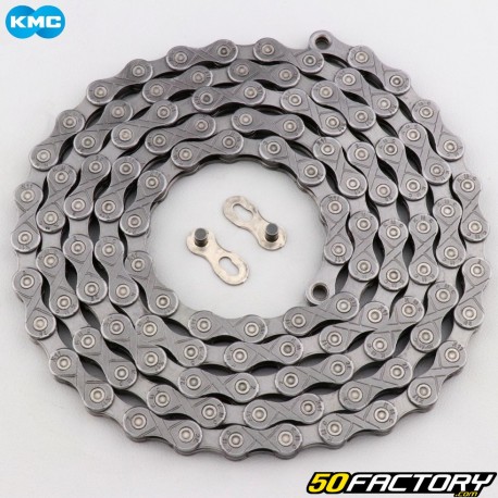 Catena 11 118 per bici da velocità KMC 11 a maglie grigie