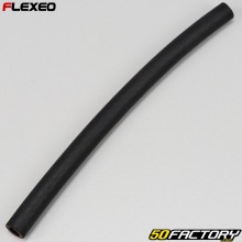 Straight rubber hose Ø8 mm Flexeo black