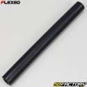 Tubo dritto in gomma Ã˜13 mm Flexeo nero