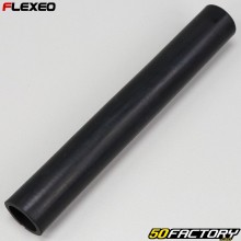 Straight rubber hose Ø22 mm Flexeo black