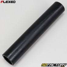 Straight rubber hose Ø28 mm Flexeo black